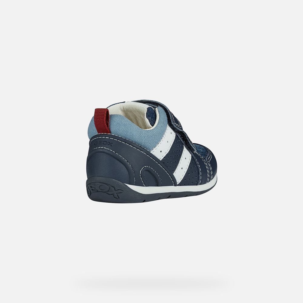 Geox Bebek Spor Ayakkabı Lacivert - Each Boy - TLV-350978